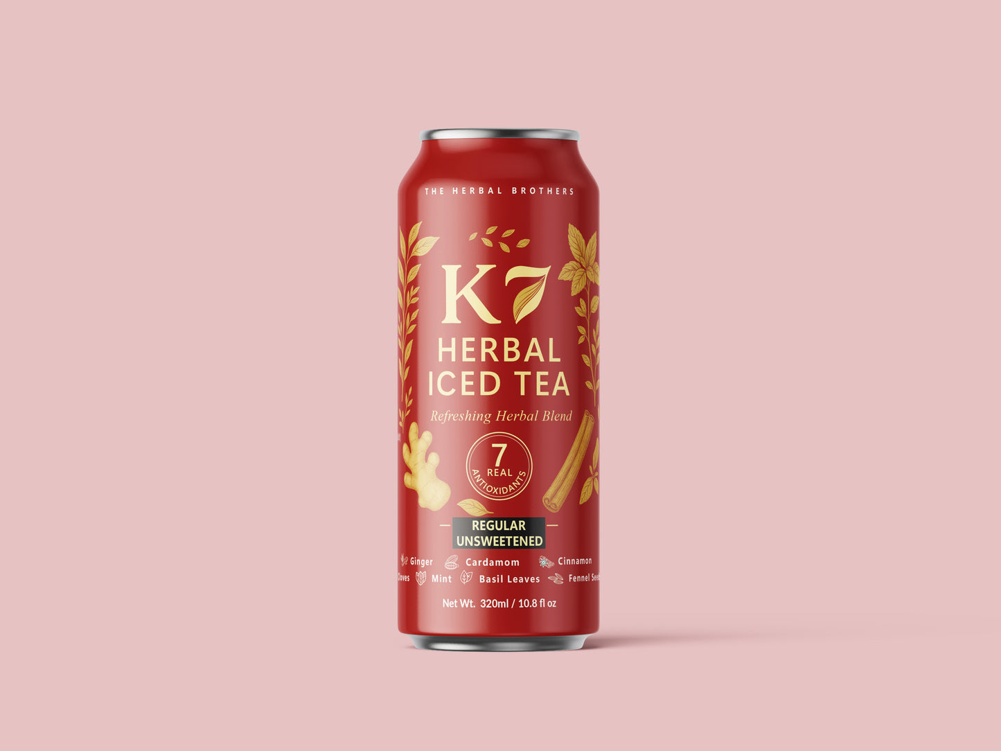 Pre-Order - K7 Pure Reset (Unsweetened) Herbal Iced Drink (Pack of 4)
