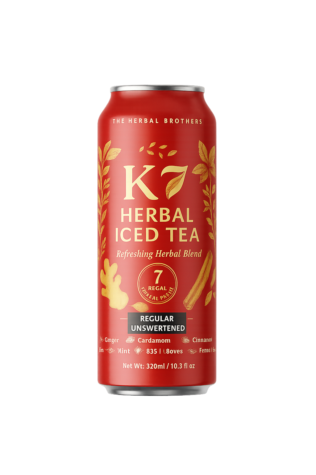 Pre-Order - K7 Pure Reset (Unsweetened) Herbal Iced Drink (Pack of 4)