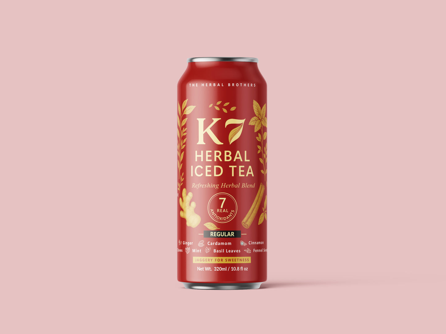 Pre- Order - K7 Original Calm – Regular Herbal Iced Drink (Pack of 4)